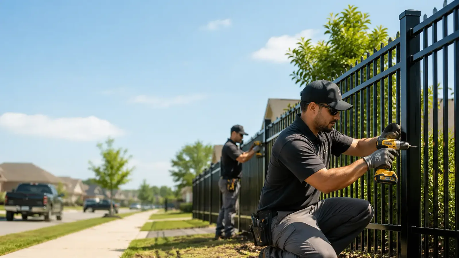 Metal Fence Installation in Maud, TX